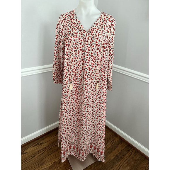 SOLD - ANINE BING Darcy 100% Silk Floral Print - Picture 4 of 9
